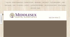 Desktop Screenshot of middlesexdmds.com
